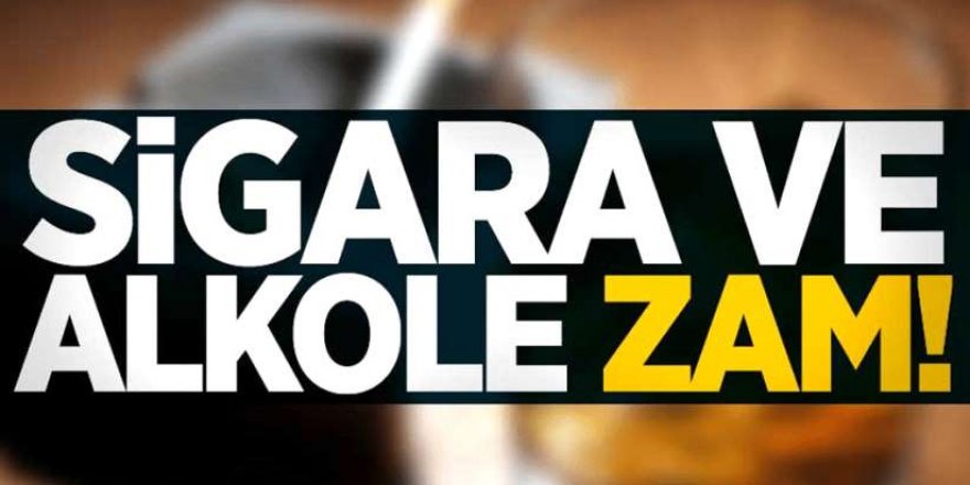Alkon ve Sigaraya Yine Zam! İşte Zamlı Sigara Fiyat Listesi..