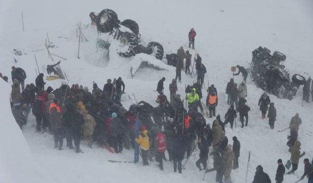 Van'da Gerçekleşen Çığ Felaketinde 29 Kişi Can Verdi