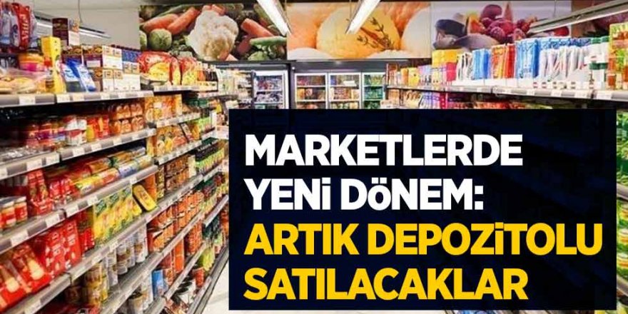 Depozitolu İade Sistemi Duyuruldu! Poşetlerden Sonra Sıra Ambalaj Ürünlerde!