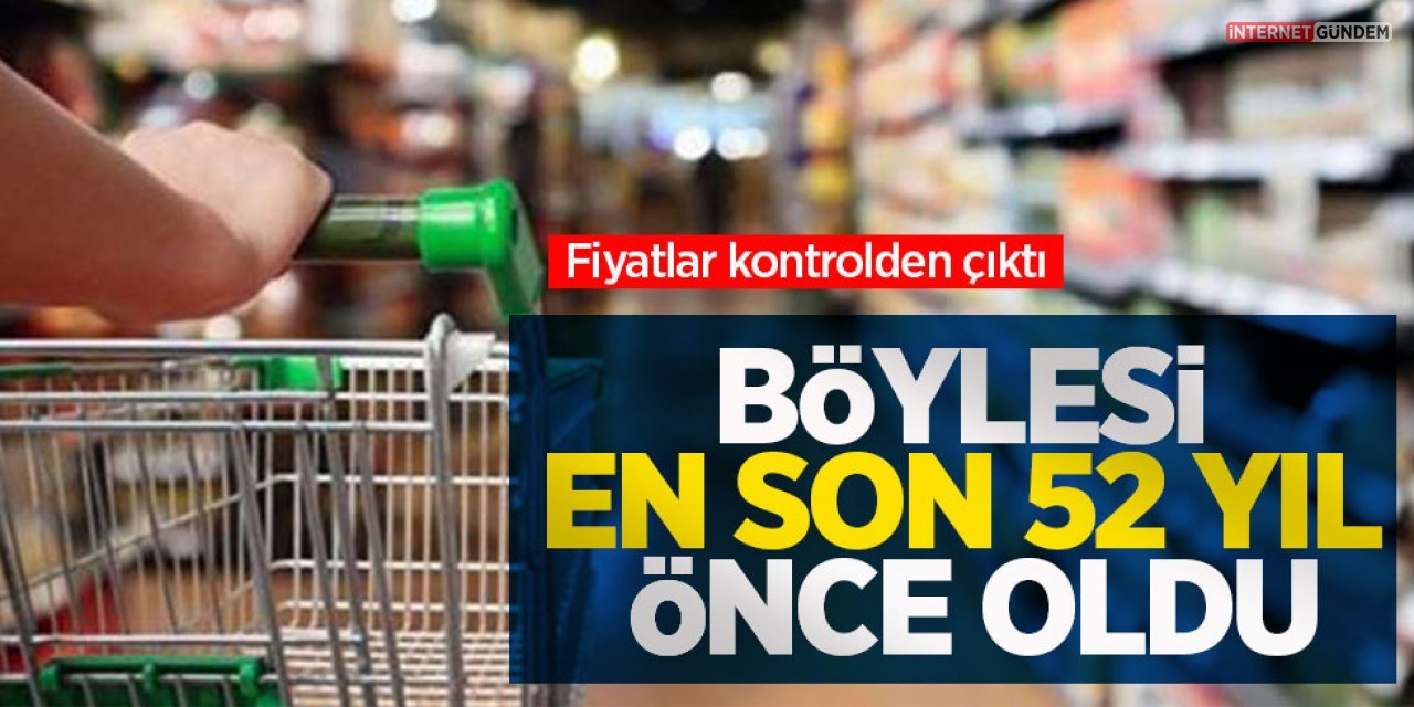 Türkiye'de Fiyatlar 52 Yıl öncesine Döndü! Vatandaş isyan bayrağını açtı