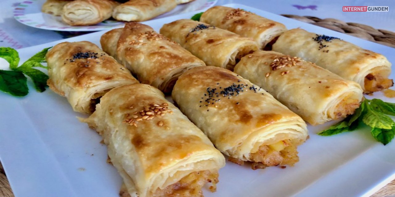 Patatesli Çıtır Börek Tarifi ve Malzemeleri! Lezzetli Börek Nasıl Yapılır?