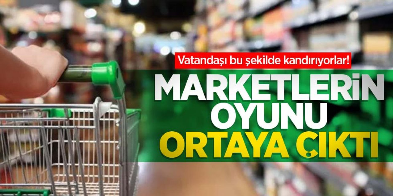 Zincir Marketlerin oyunu böyle ortaya çıktı