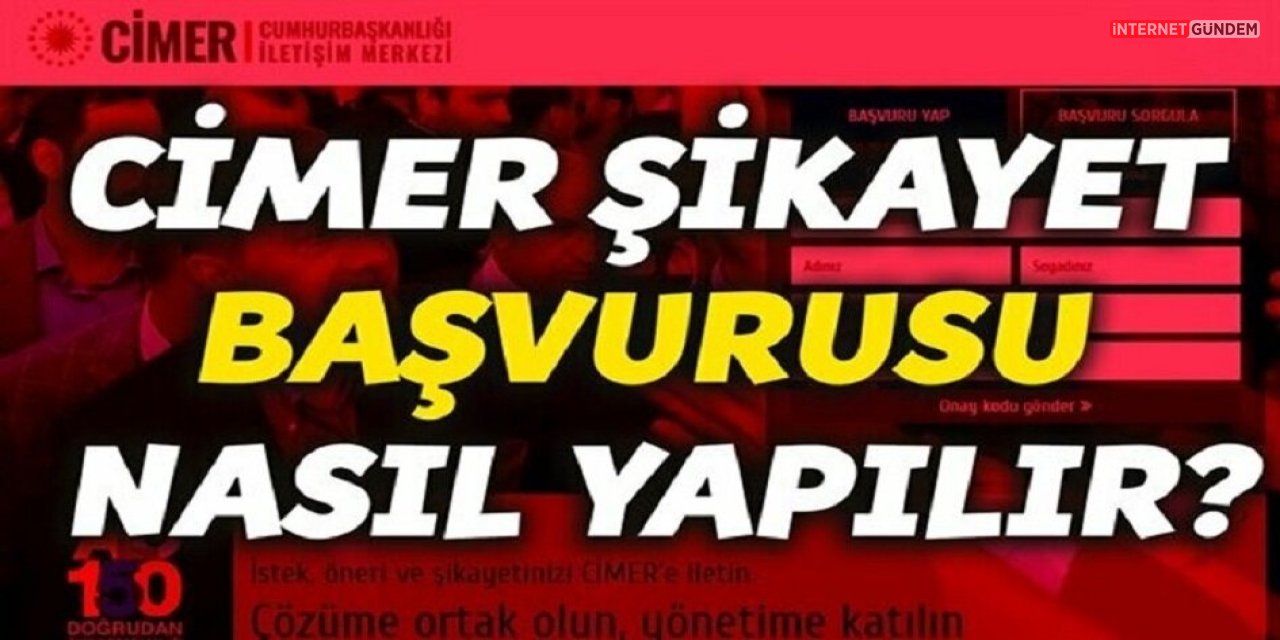 İsminiz Gözükmeden Cimer'e Şikayet Nasıl Yapılır? Cimer Şikayeti Nasıl Yapılır?