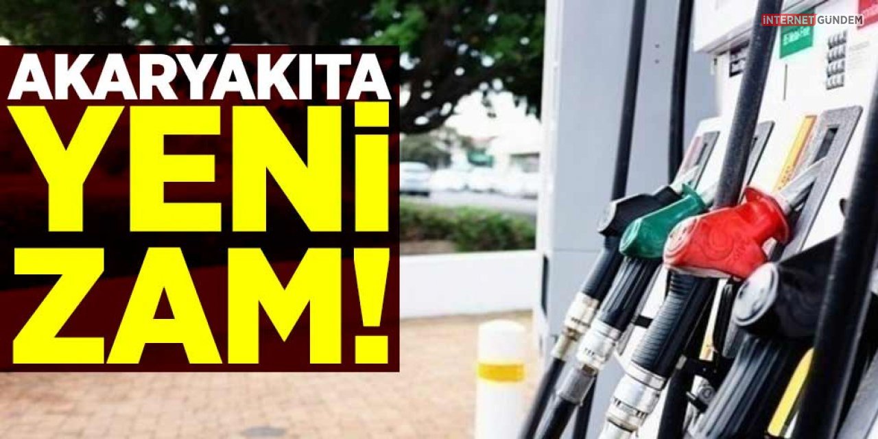 Motorine Yine Zam Geldi! Akaryakıt Fiyatları Değişti..