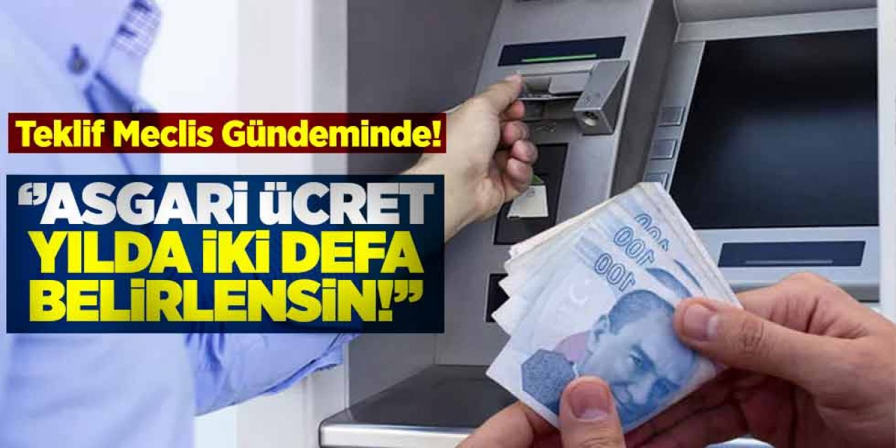 Asgari Ücretli Çalışanları Sevindiren Haber! TBMM Gündeminde!