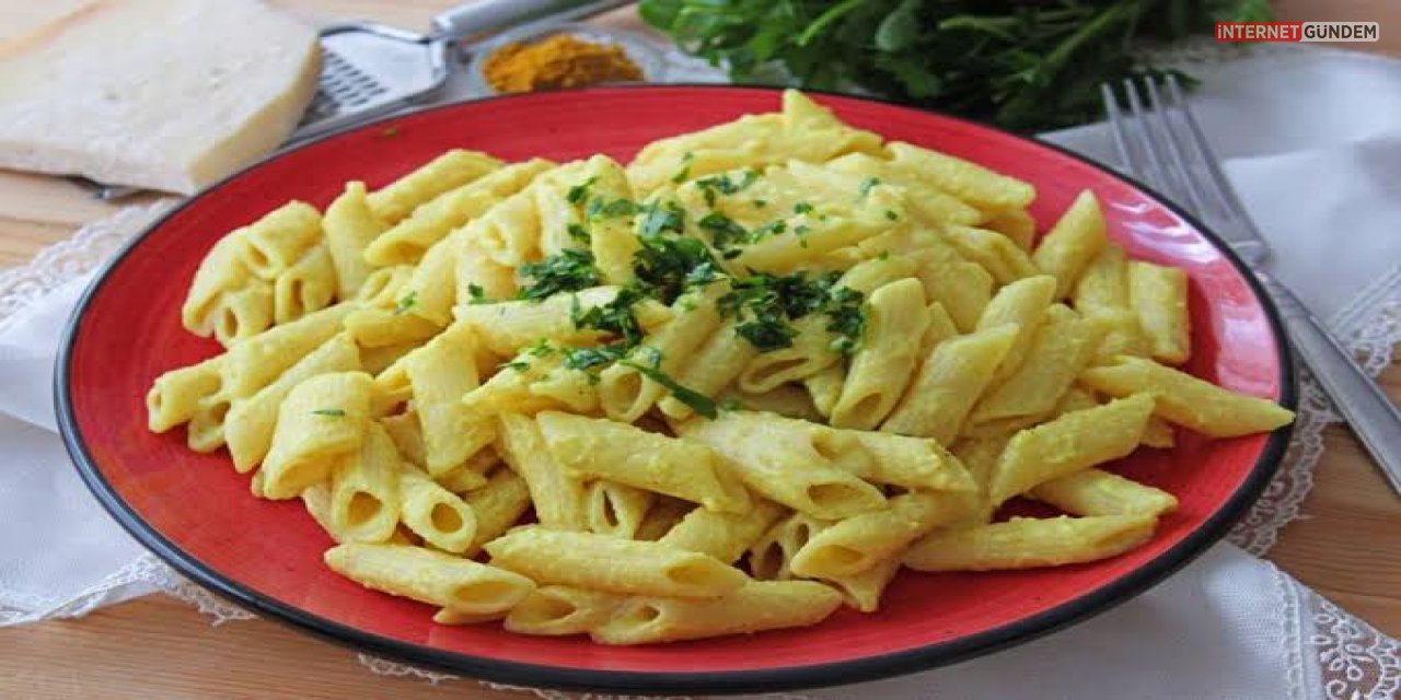 Köri Soslu Makarnayı Bir de Böyle Deneyin! İşte Köri Soslu Makarna Tarifi
