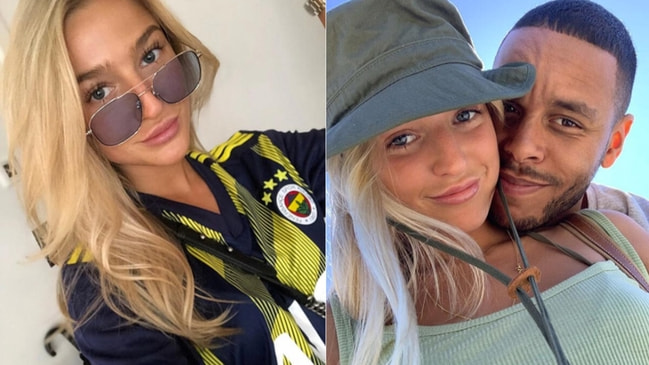 Fenerbahçe'nin yengesi Nanna Marie Kadıköy'e geldi!
