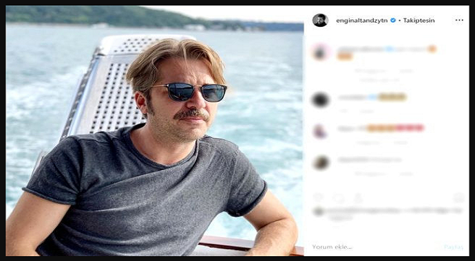 Ünlü Oyuncu Engin Altan Düzyatan Romantikliğini Konuşturdu..