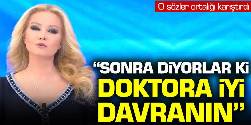 Müge Anlı'dan ortalığı karıştıracak olay sözler