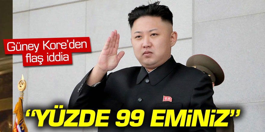 Kim Jong-un öldü! "Yüzde 99 eminiz..