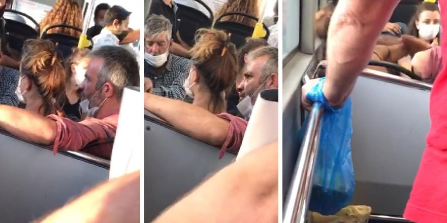 İstanbul’da otobüste kadına bir yolcudan akıl almaz davranış