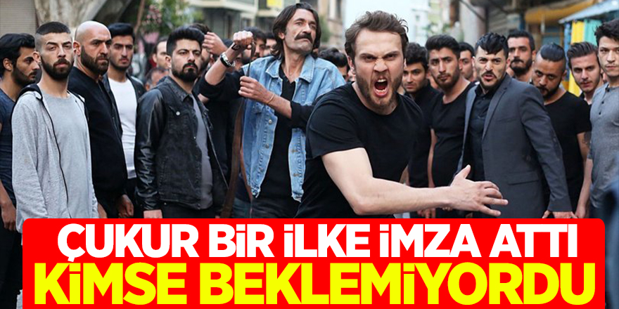 Çukur dizisi Bir İlke İmza Attı! Çukur İzleyenler yorum yağdırdı