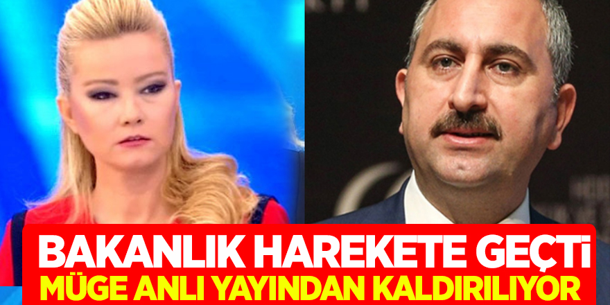 Bakanlık Harekete geçti! Müge Anlı yayından kaldırılıyor...