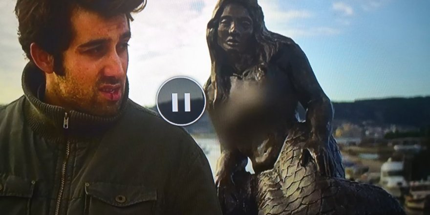 Heykelin memesini sansürlediler! Ahlat ağacı sansür yedi