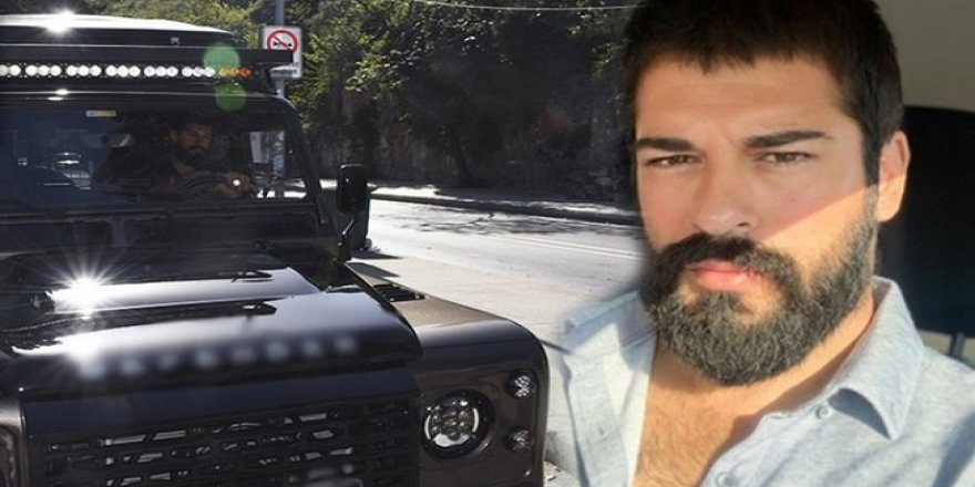 Ünlü oyuncu Burak Özçivit lüks arabasıyla boğaz turunda