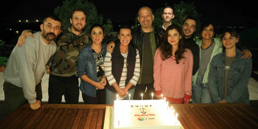 Çukur koskoca 100 bölümü devirdi! Oyuncular kutlamada buluştular