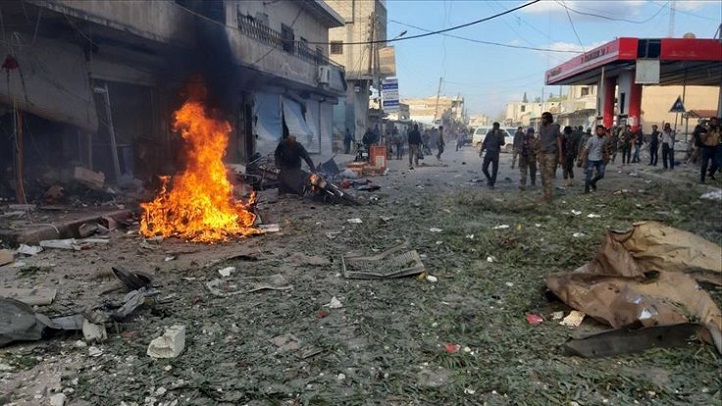 Tel Abyad’da YPG’den Bombalı saldırı. Ölü ve Yaralılar Var.