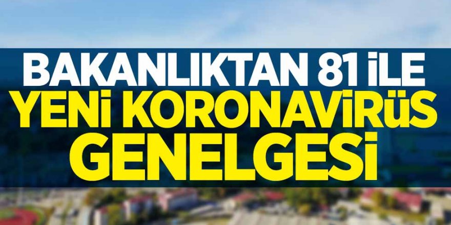 Bakanlıktan 81 ile yeni koronavirüs genelgesi! 3 ay daha ertelendi..