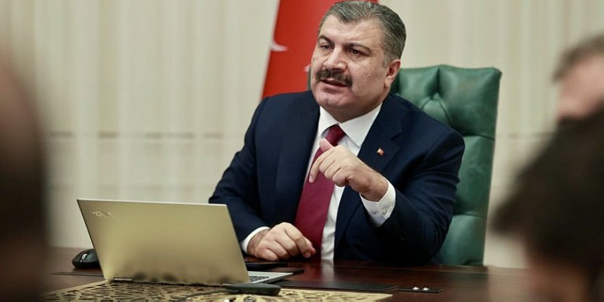 Bakan koca'dan koronavirüs Sonucu Açıklaması
