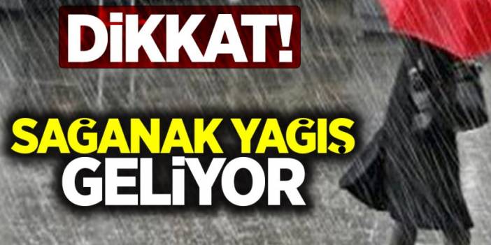 Şiddetli Yağışlar Geliyor! Meteoroloji Sel Tehlikesine Karşı Uyarılarda Bulundu!